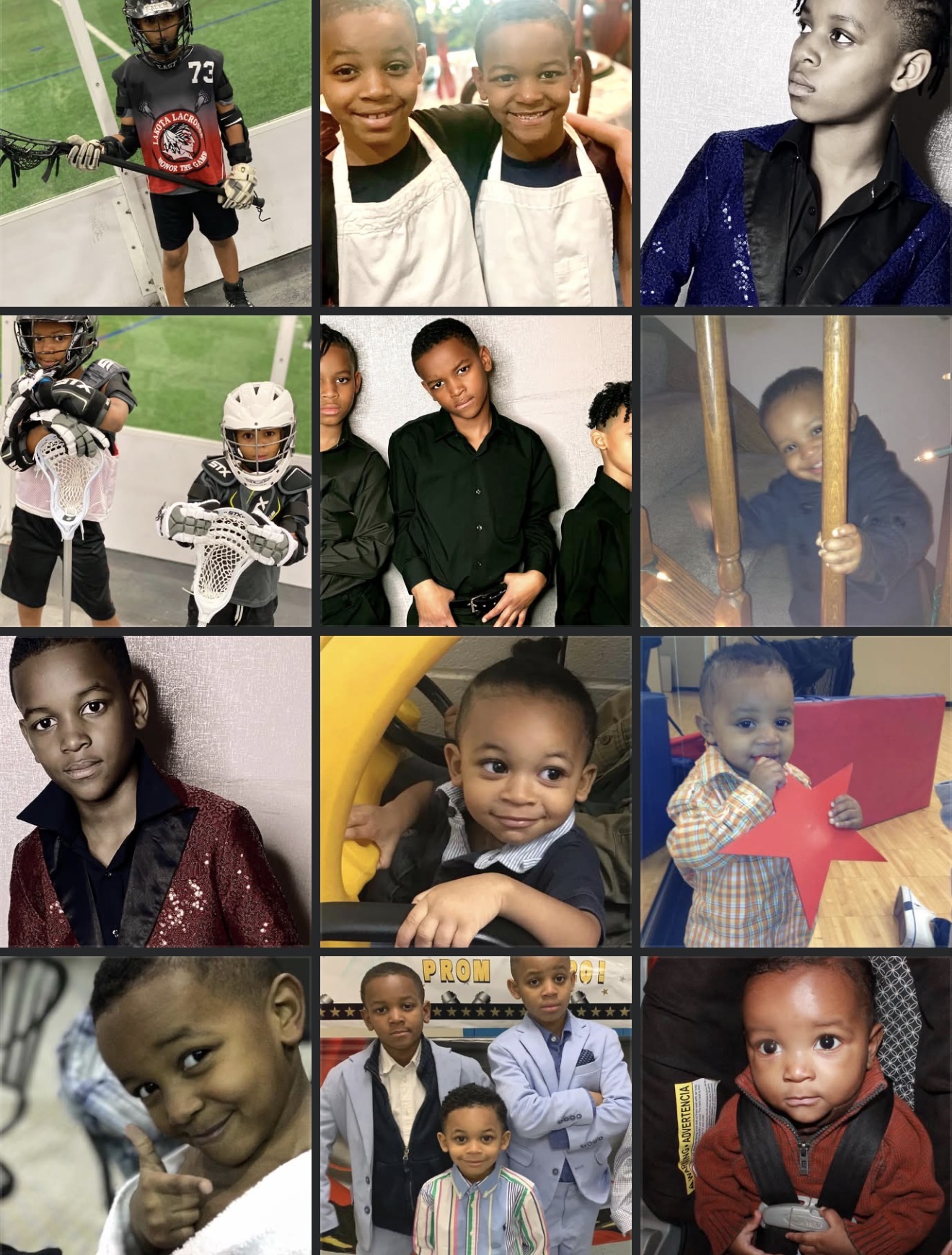 Collage of the kids