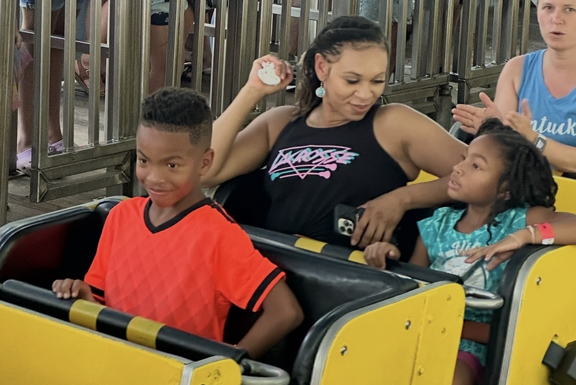Family fun at the park
